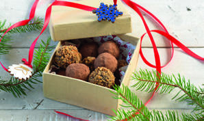 Truffes au chocolat vegan Truffes au chocolat vegan